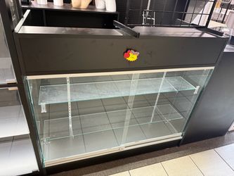 Check out ledge showcase counters 6 foot or 4 foot