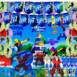 Fortnite birthday Decorations 