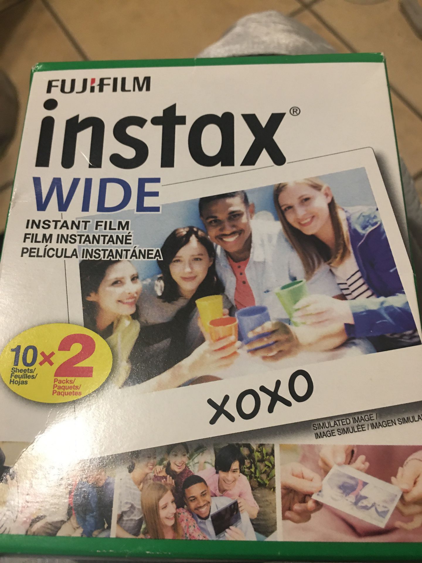 Fujifilm instant film includes 2 ,10 packs