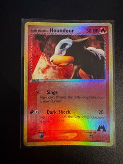 Team Magma's Houndour reverse holo Pokémon Card 35/95 Holo