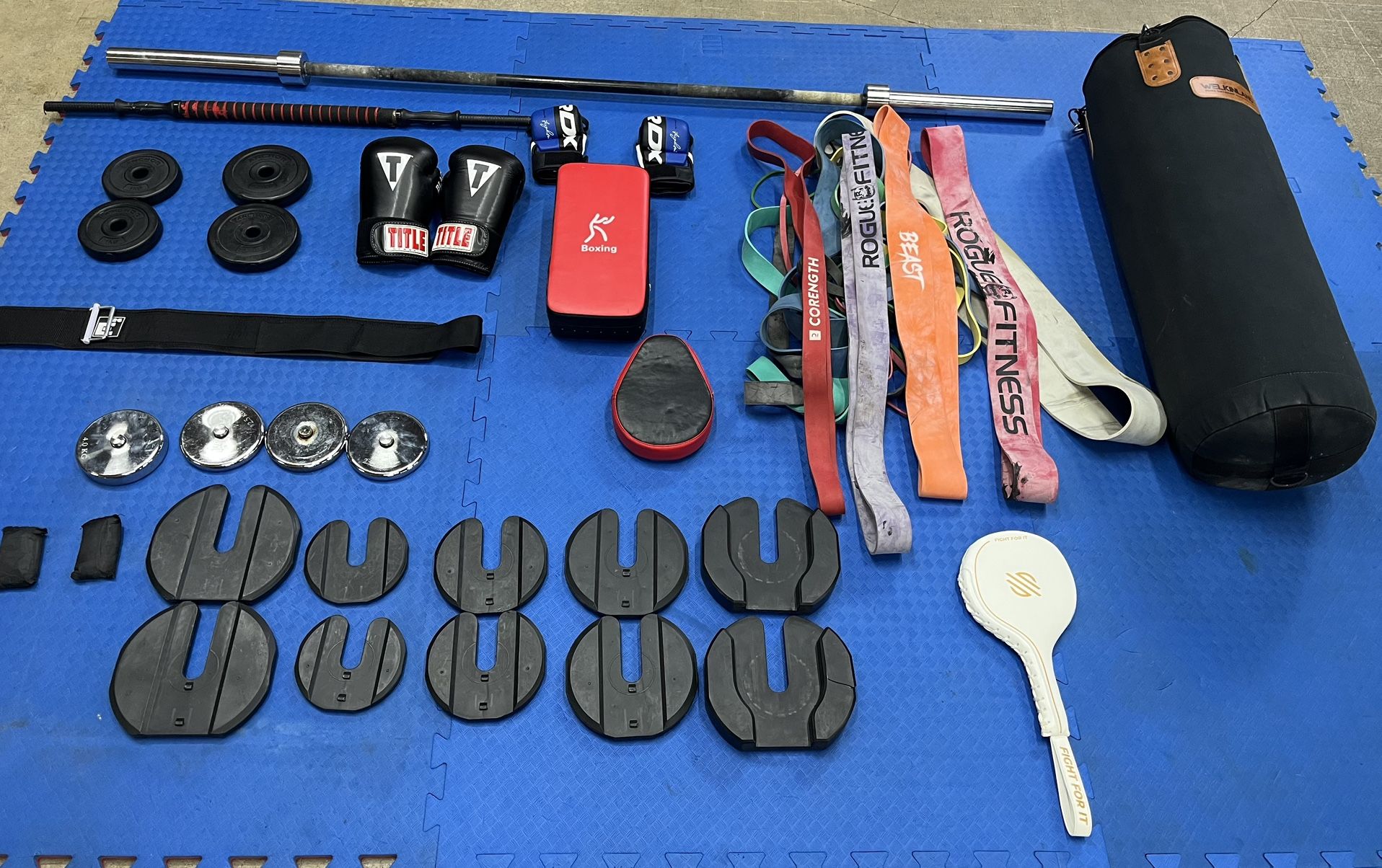 Gym Weights Boxing Bag