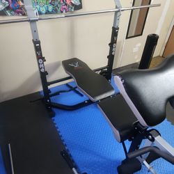 Weight Bench With Weights 