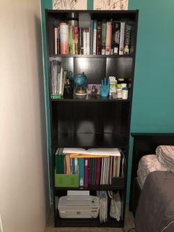 Bookcase (5-Shelf) (Color-Espresso Cherry)