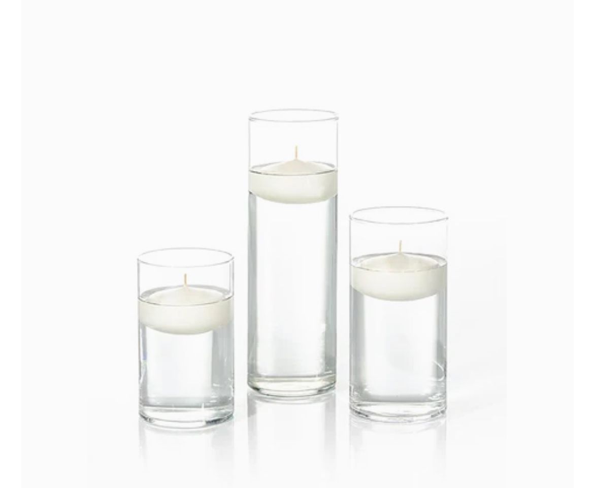 Glass Candle Covers