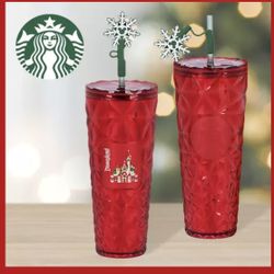 Disneyland Starbucks Holiday Cup 2024