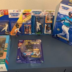 Vintage 90's Ken Griffey Jr. Starting Lineup Lot of 6 (AS-IS)