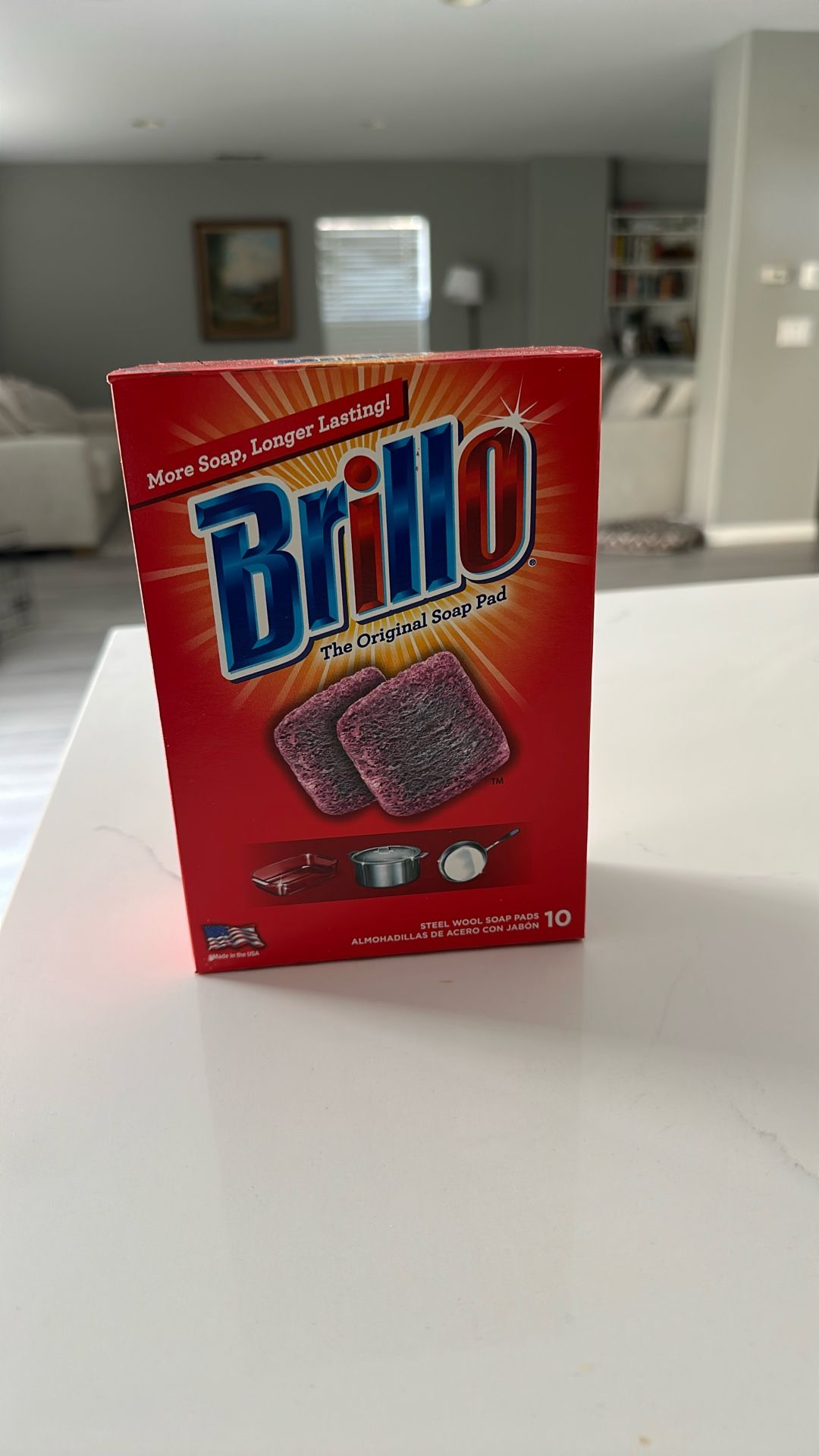 New Brillo Soap Sponge Pads