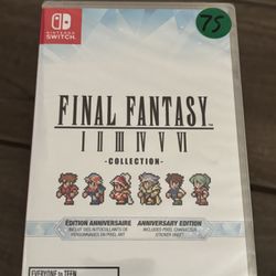 Final Fantasy Collection Nintendo Switch 