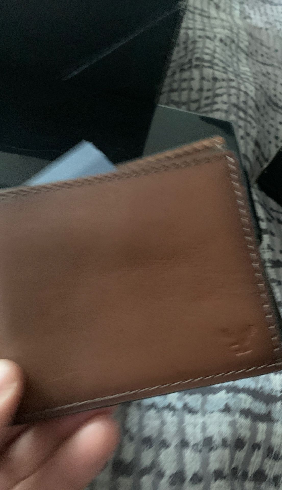 Leather wallet AEO