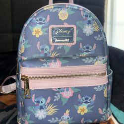 Lilo & Stitch Floral Mini Back Pack