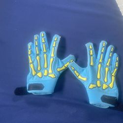 Blue X Ray Rival Gloves 
