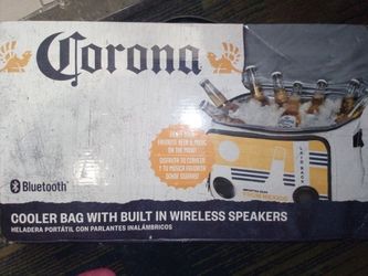 Corona Cooler Built In Wireless Bluetooth Speaker