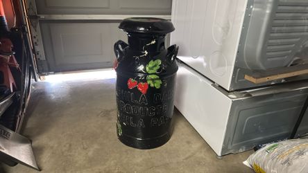 Metal Milk Jug From 1948