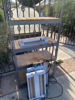FREE grow lights AND shelf