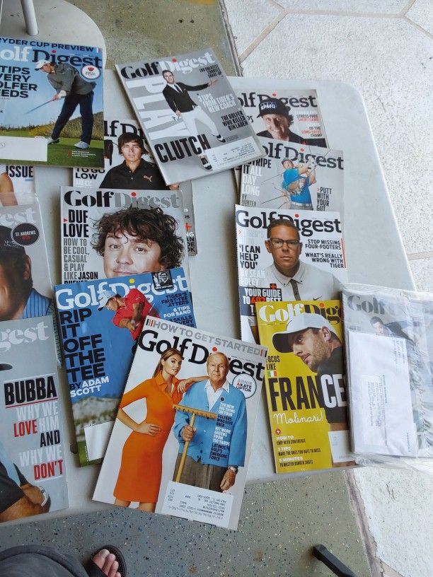Bulk Golf Magazines