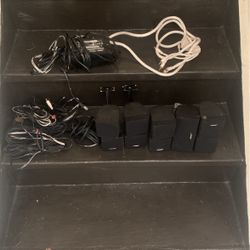 5 piece Bose Speaker Set W/ Remote 