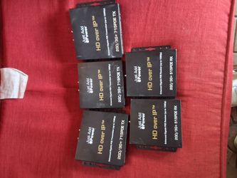 HD enhanced gigabit poe transmitters and recievers.