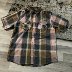 Vintage Red ape button up