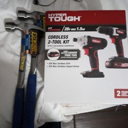 Hyper Tough And 2 Edwing Hammers 