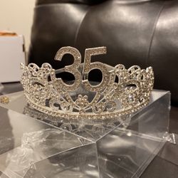 35 Year Old Labeled Tiara