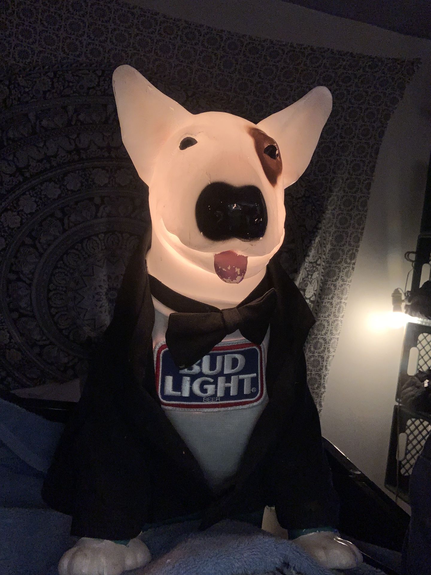 Budlight Bar Light” SPUDS MCKENZIE”