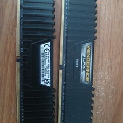 Vengeance Ddr4 Ram Sticks 2 X8gb