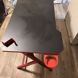 Red Gaming Desk 