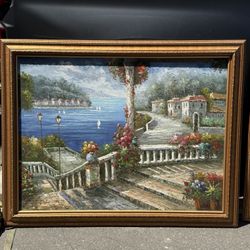 Framed Oil Painting 