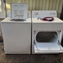 WASHER AND DRYER SET WHIRLPOOL HEAVY DUTY