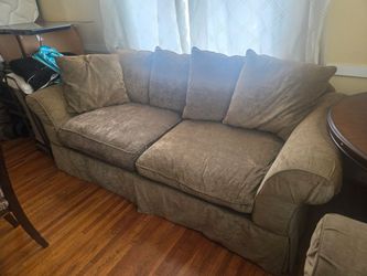 Goose Down Sofa Set Green