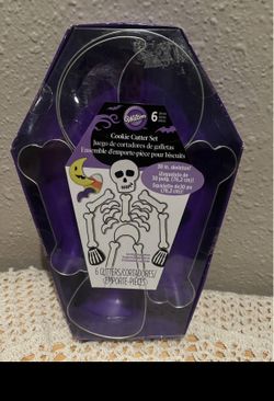 Wilton 6pc Skeleton Cookie Cutter