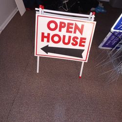 Realtor Open House Sign