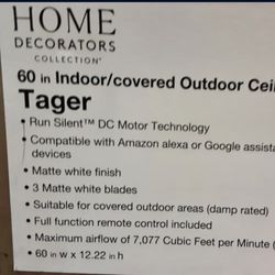 Tager 60 Inch Ceiling fan