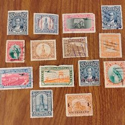 Vintage Guatemala Guatmalian stamps