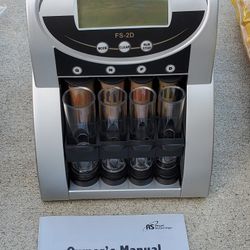 Royal Sovereign FS-2D - Electric 2 Row Digital Coin Sorter