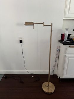 GOLD READING LAMP