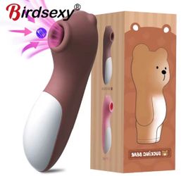 Sucker Clitoris Powerful Sucking Vibrator Female Clit Nipple Oral Vacuum Stimula