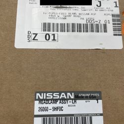 OEM Nissan Altima Driver Side Headlamp