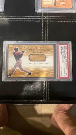 2001 SP game bat edition trading card