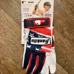 New Adult M Franklin Baseball Batting Gloves