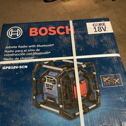 Bosch Portable Job Site Radio with Bluetooth