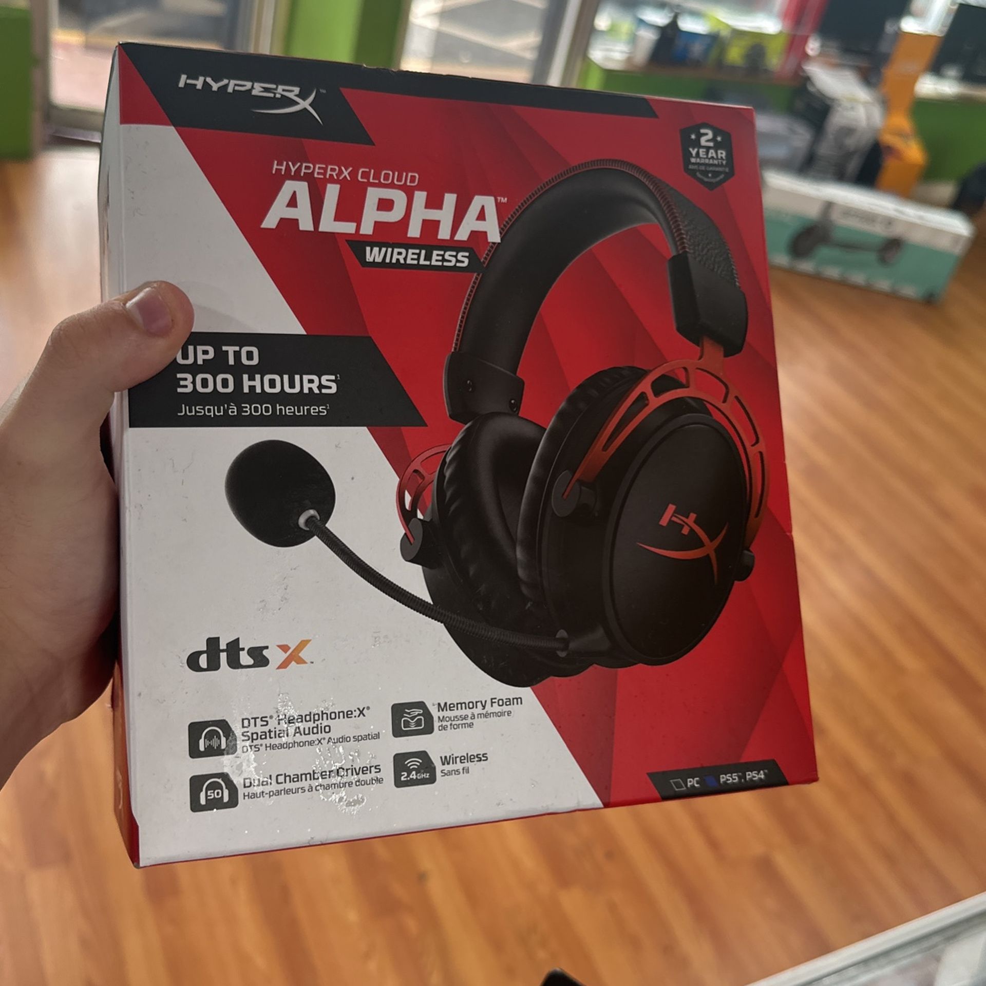 Headphones Cloud X Alpha HyperX Cloud Alpha Wireless Gaming