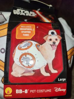 Star wars dog costume new