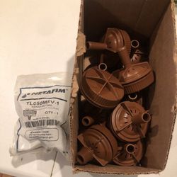 9 Netafim Line Flushing Valves TLSOV