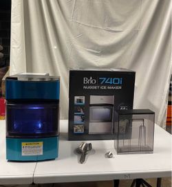 Brio 740i Nugget Ice Maker – Black/Stainless Steel