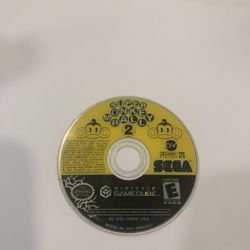 Super Monkey Ball 2 (Nintendo GameCube, 2004) Disc Only