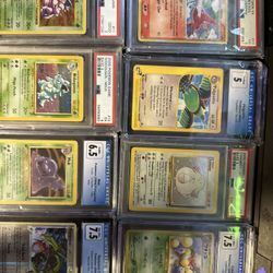 Pokemon Graded cards
