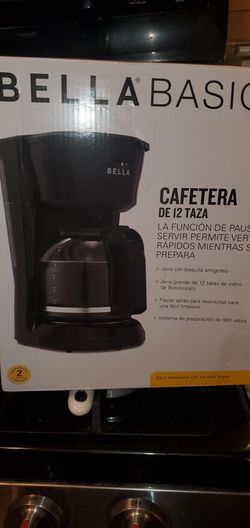 ☕ Bella Basics 12-Cup Coffee Maker – New in Box!