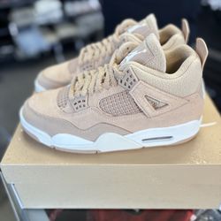 Jordan 4 “Cozy Girl” Size 7y/8.5w