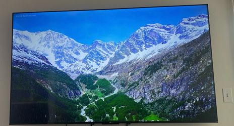 75” TCL Smart Tv and Tv Stand